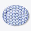 Spongeware Oval Serving Platter Spongeware Oval Serving Platter