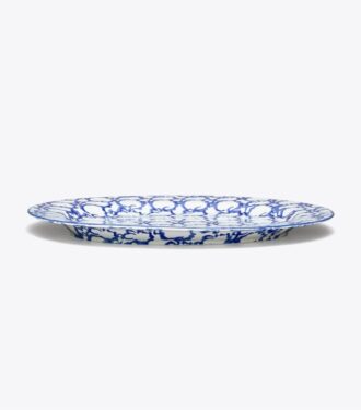 Spongeware Oval Serving Platter