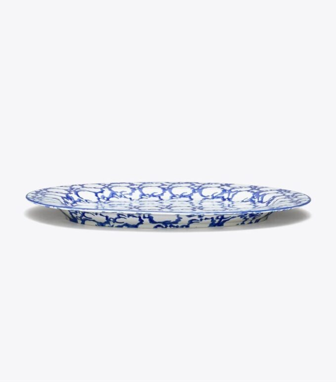 Spongeware Oval Serving Platter Spongeware Oval Serving Platter