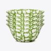 Spongeware Small Bowl, Set Of 4 Spongeware Small Bowl, Set Of 4