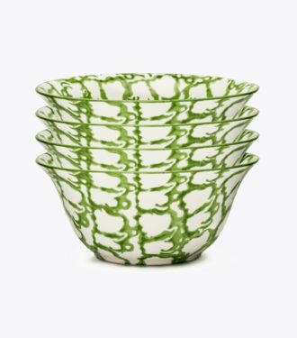 Spongeware Small Bowl, Set Of 4