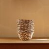 Spongeware Small Bowl, Set Of 4 Spongeware Small Bowl, Set Of 4