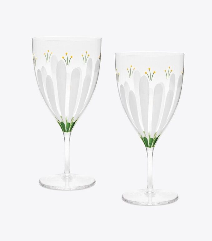Spring Meadow Water Glass, Set Of 2