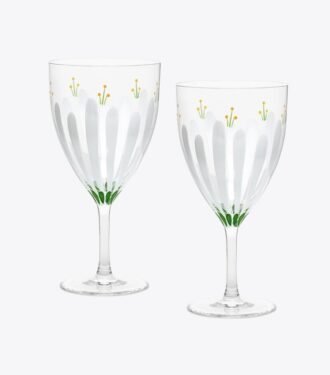 Spring Meadow Wine Glass, Set Of 2