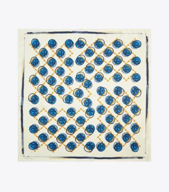 Stamped T Monogram Neckerchief Stamped T Monogram Neckerchief
