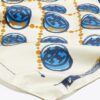 Stamped T Monogram Neckerchief