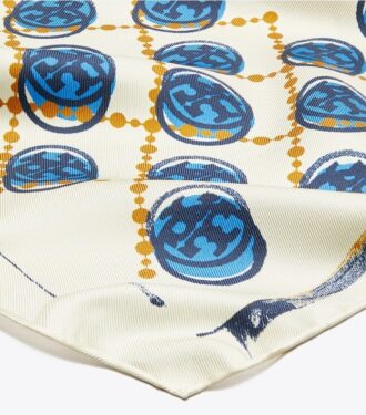 Stamped T Monogram Neckerchief Stamped T Monogram Neckerchief
