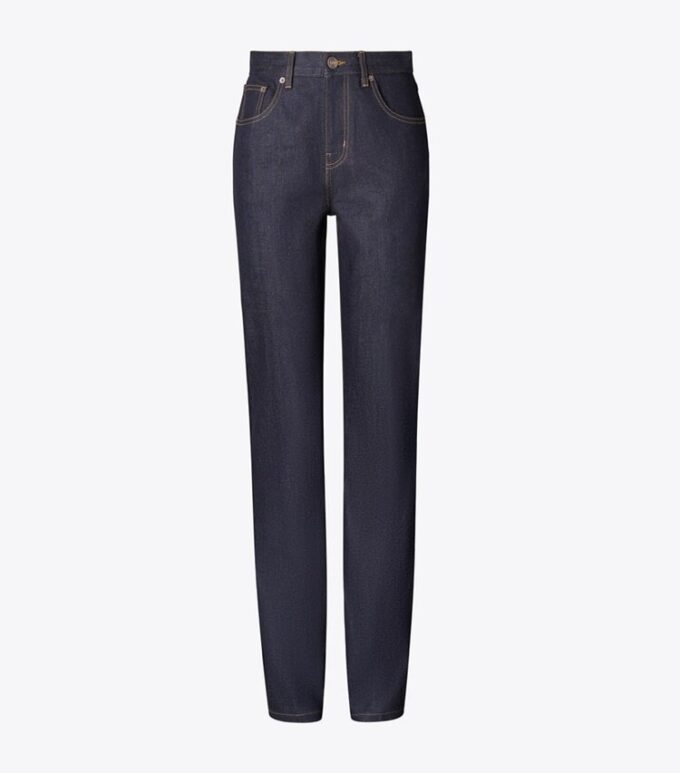 Straight-Leg Denim Jean