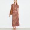 Striped Cotton Skirt