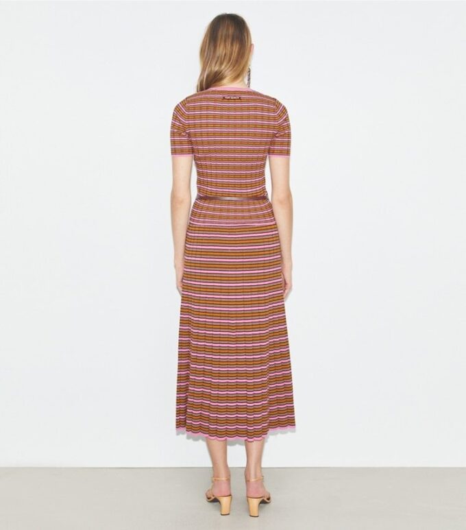 Striped Cotton Skirt