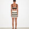 Striped Mini Skirt