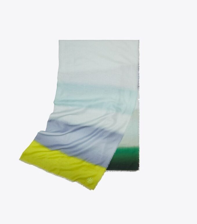 Striped Oblong Scarf