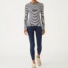 Striped Tissue-Weight Rib Long-Sleeve T-Shirt Striped Tissue-Weight Rib Long-Sleeve T-Shirt