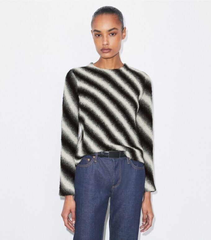 Striped Wool Sweater Striped Wool Sweater