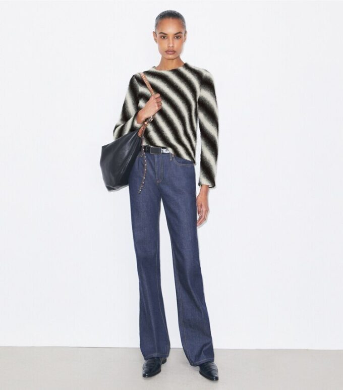 Striped Wool Sweater Striped Wool Sweater
