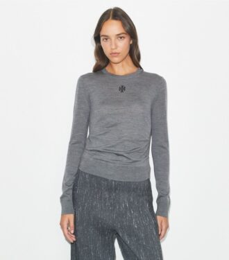 T Logo Wool Sweater
