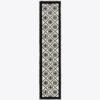 T Monogram Bordered Oblong Scarf T Monogram Bordered Oblong Scarf
