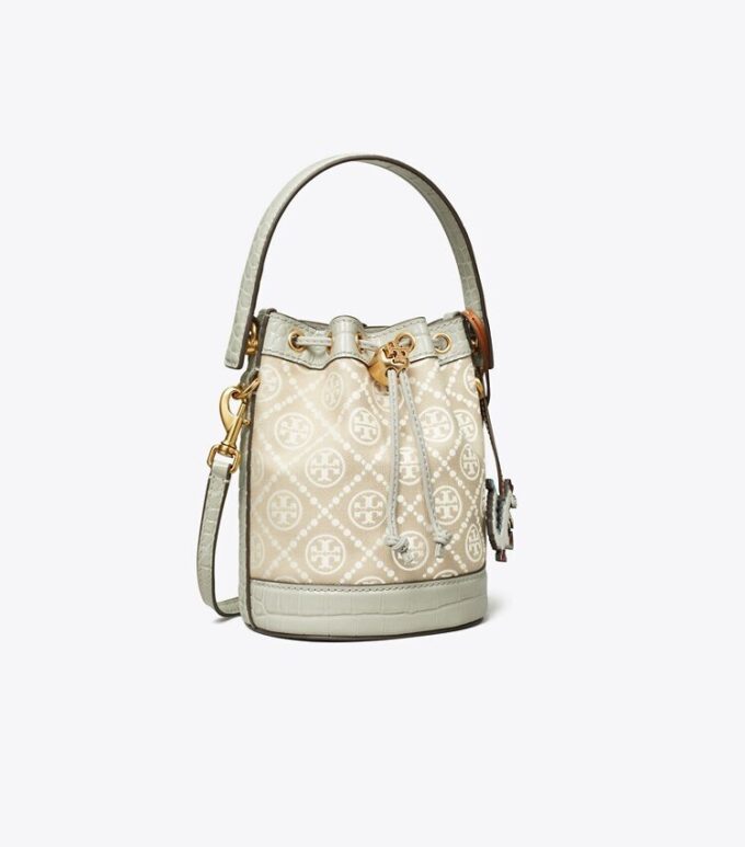 T Monogram Cloud Mini Bucket Bag T Monogram Cloud Mini Bucket Bag