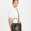 T Monogram Coated Canvas Bucket Bag