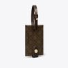 T Monogram Coated Canvas Luggage Tag