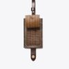 T Monogram Coated Canvas Luggage Tag