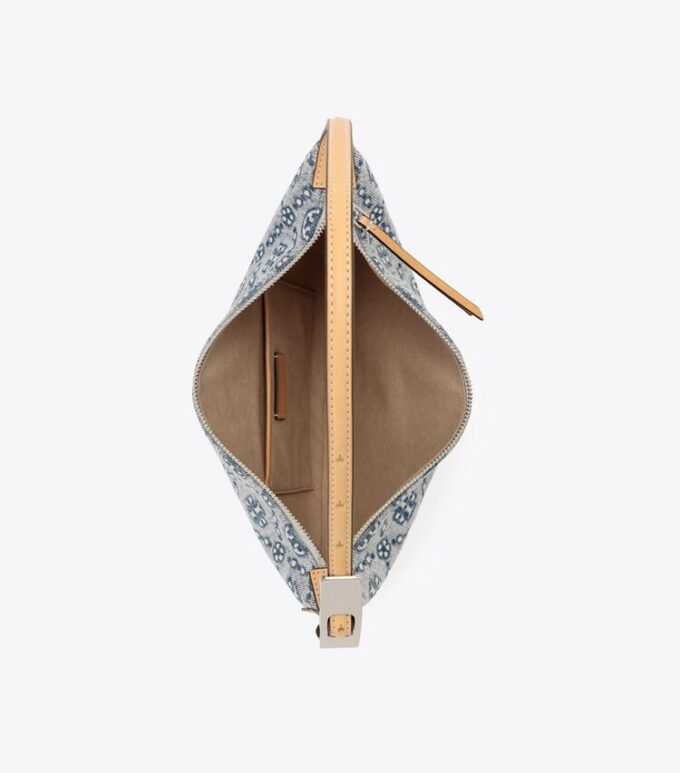 T Monogram Denim Small Balloon Bag