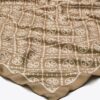 T Monogram Double-Sided Silk Square Scarf