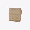 T Monogram Double-Sided Silk Square Scarf