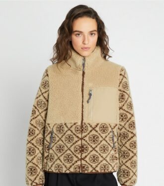 T Monogram Fleece Jacket