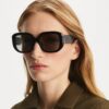 T Monogram Geometric Sunglasses