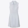 T Monogram Jacquard Pleated Golf Dress T Monogram Jacquard Pleated Golf Dress