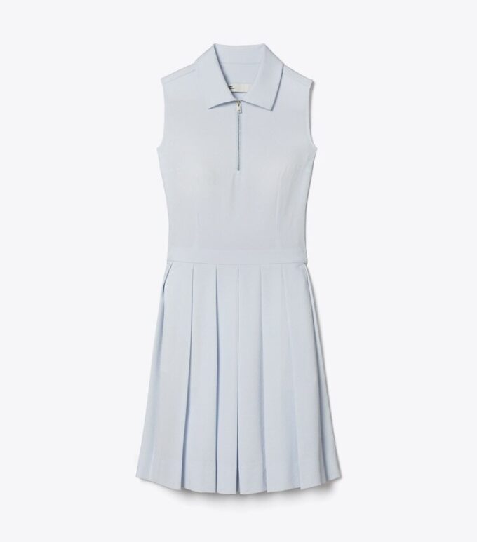 T Monogram Jacquard Pleated Golf Dress T Monogram Jacquard Pleated Golf Dress