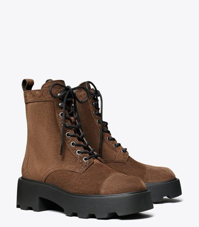 T Monogram Lug Boot T Monogram Lug Boot