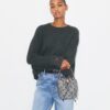 T Monogram Mini Bucket Bag