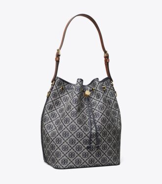 T Monogram Oversized Bucket Bag