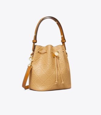 T Monogram Pebble Bucket Bag T Monogram Pebble Bucket Bag