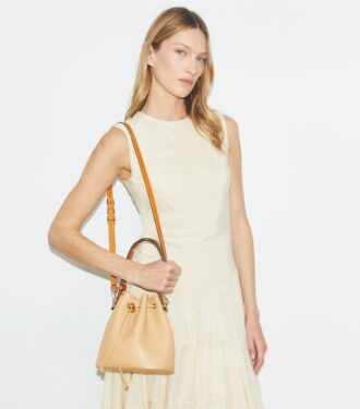 T Monogram Pebble Bucket Bag T Monogram Pebble Bucket Bag