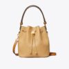 T Monogram Pebble Bucket Bag