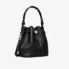 T Monogram Pebbled Bucket Bag