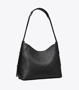 T Monogram Pebbled Messenger Bag T Monogram Pebbled Messenger Bag