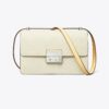 T Monogram Pebbled Shoulder Bag