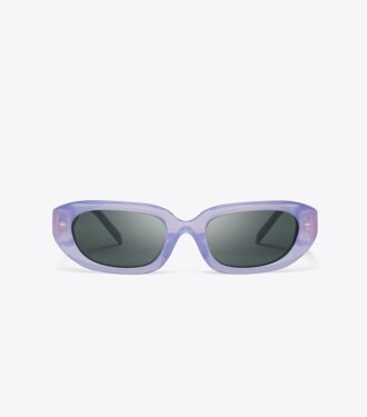 T Monogram Rectangle Sunglasses