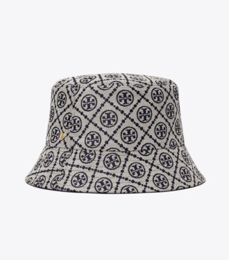 T Monogram Short-Brim Bucket Hat T Monogram Short-Brim Bucket Hat