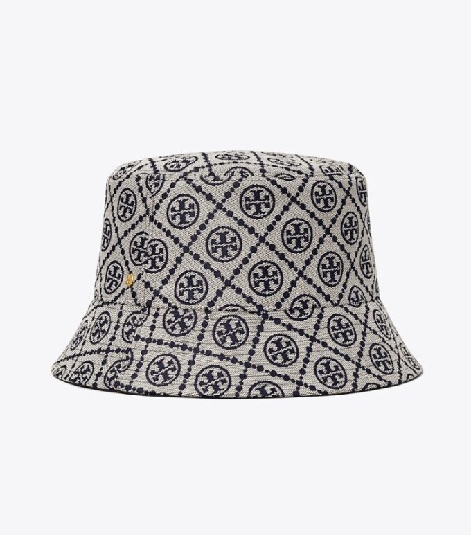 T Monogram Short-Brim Bucket Hat T Monogram Short-Brim Bucket Hat