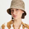 T Monogram Short-Brim Bucket Hat T Monogram Short-Brim Bucket Hat