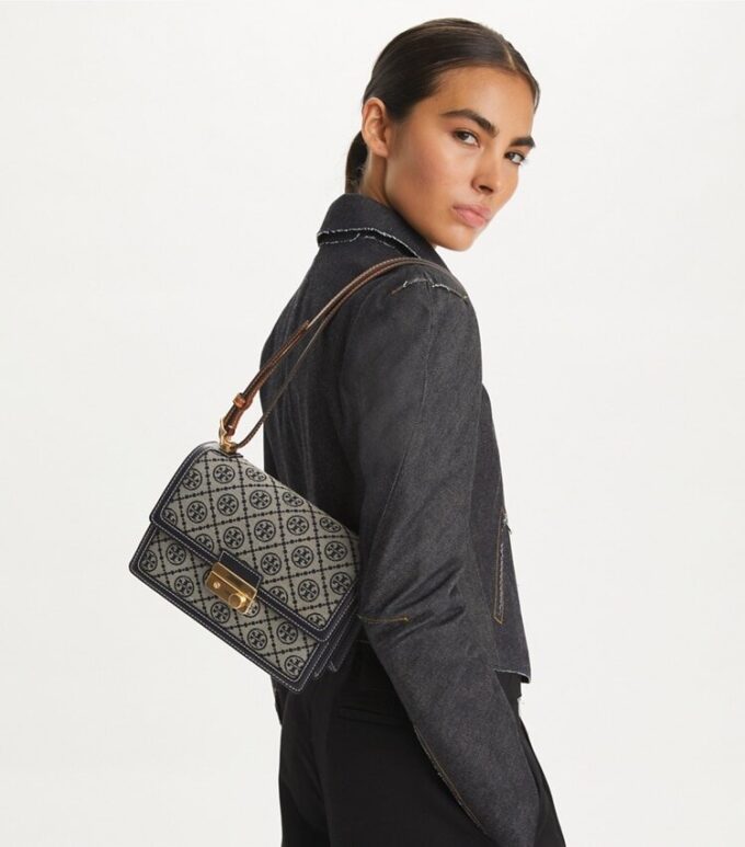 T Monogram Shoulder Bag T Monogram Shoulder Bag