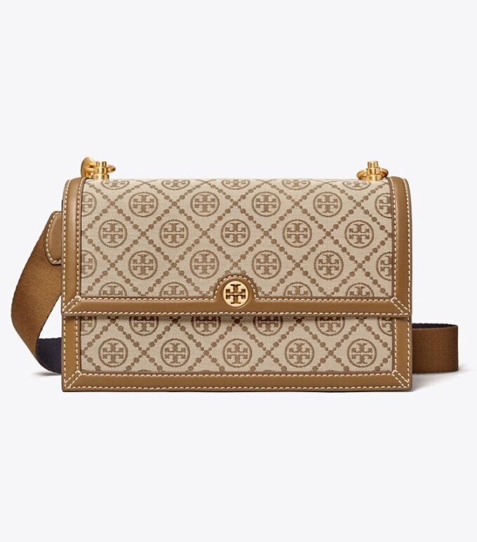 T Monogram Shoulder Bag