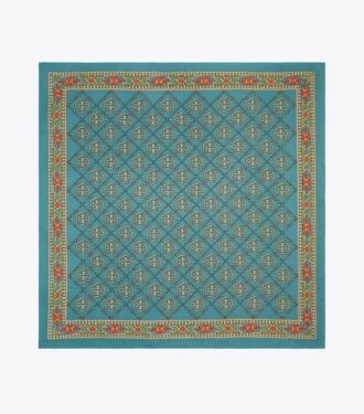 T Monogram Silk Square Scarf T Monogram Silk Square Scarf