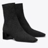 T Monogram Stretch Ankle Boot T Monogram Stretch Ankle Boot