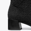 T Monogram Stretch Ankle Boot T Monogram Stretch Ankle Boot
